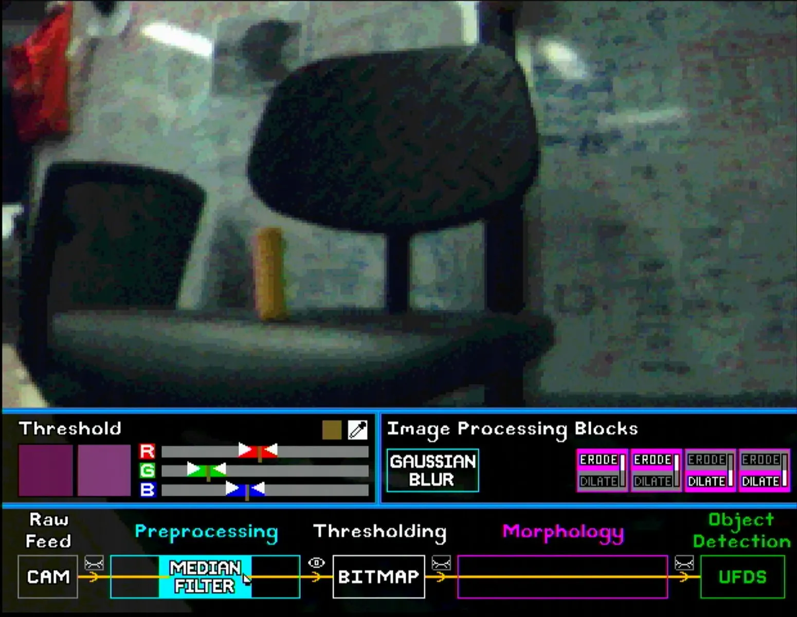 GUI: Pre-processing MF