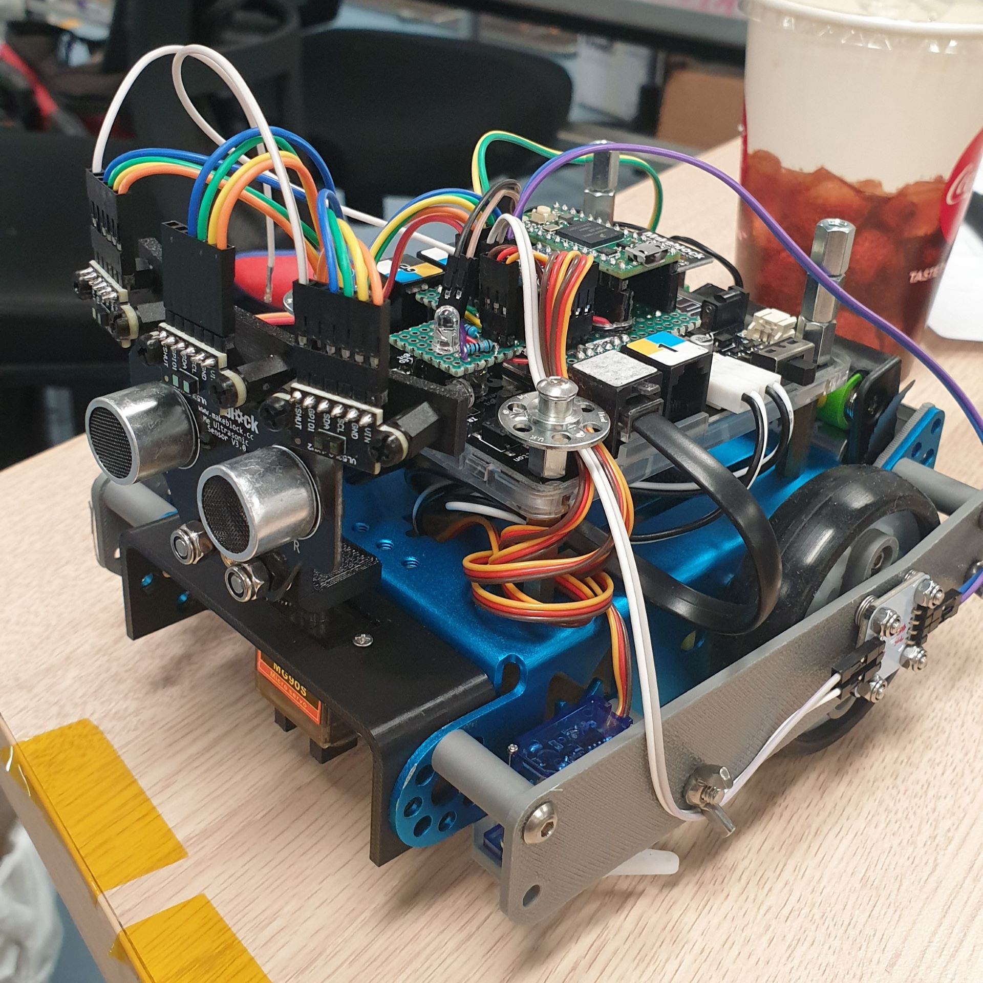 Telemetry and Teleoperation of an mBot