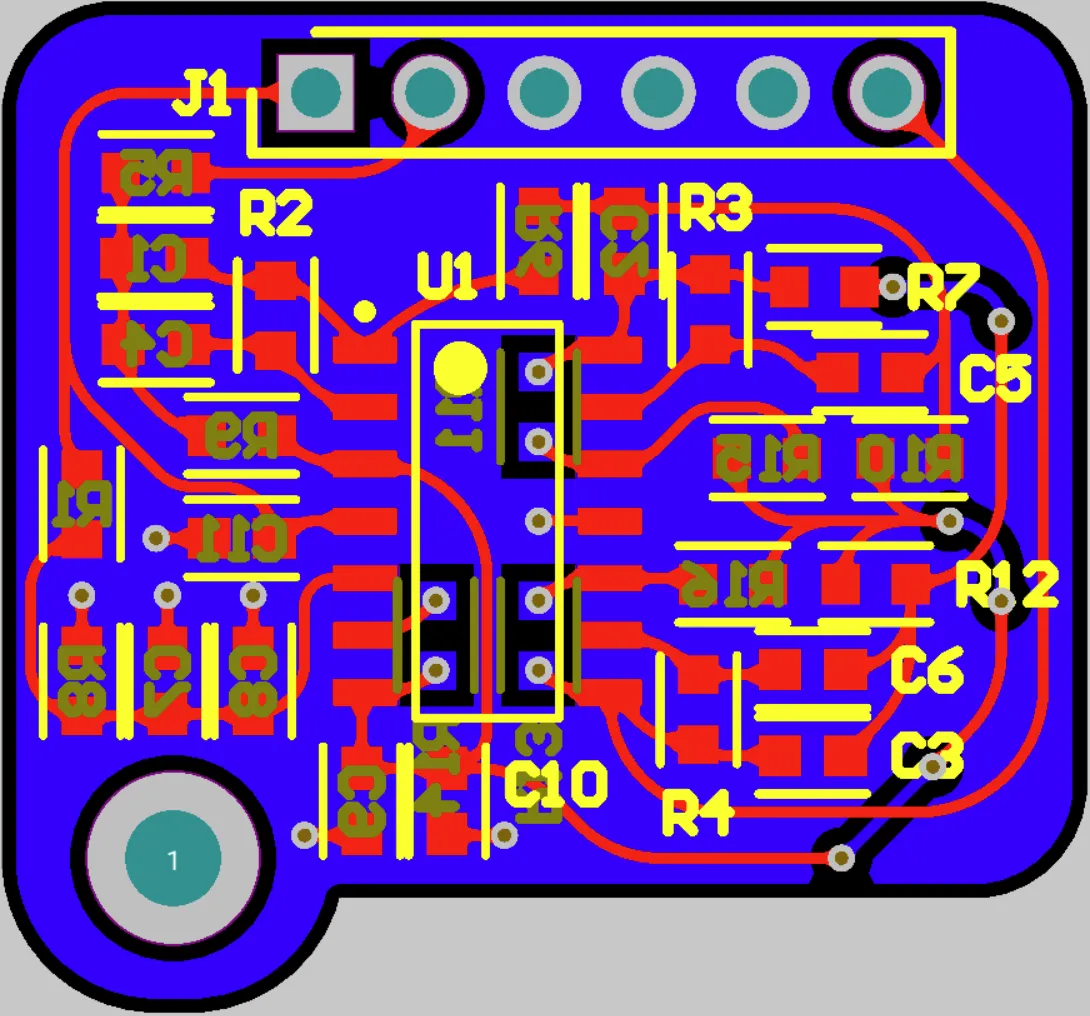 Filter board PCB