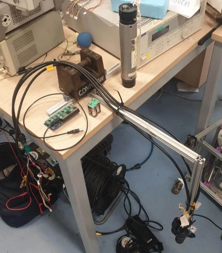 Hydrophone array testing rig (mini-image)